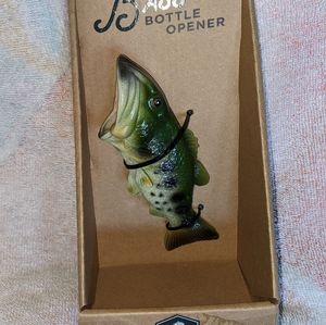 BASS BOTTLE OPENER - Handheld 5.5" New in box, excellent condition...